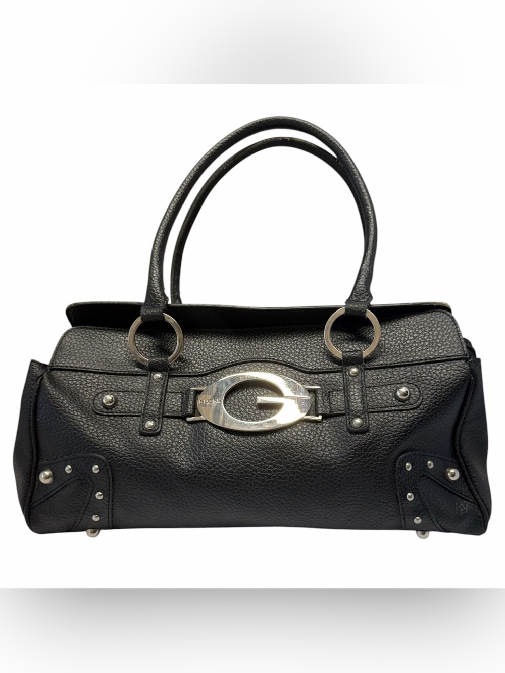2000’s Y2K Guess Black Leather Tote